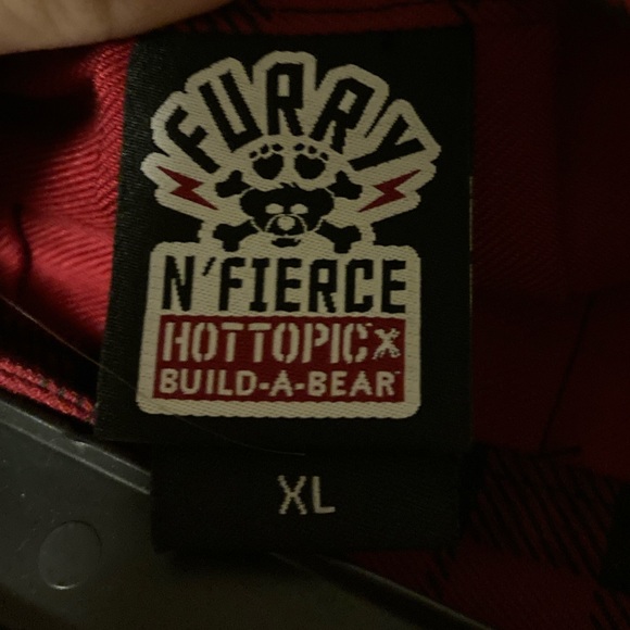 Hot Topic x Build a Bear Red Plaid Skirt - Picture 5 of 5